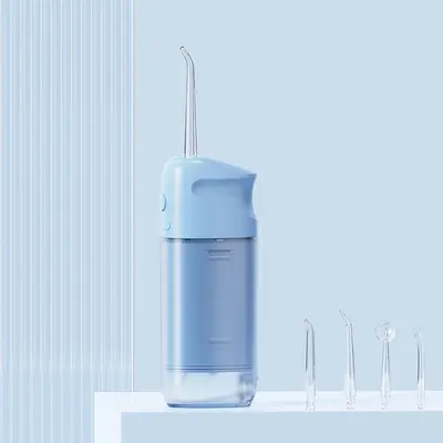 新款网红抖音便携式电动冲牙器智能洗牙器水牙线口腔冲牙器家用 - 9