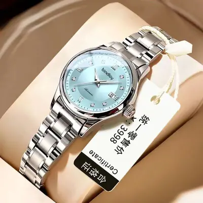 Damen Quarzuhr wasserdicht, modernes Design