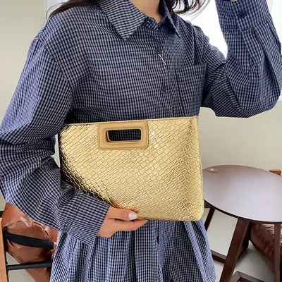 Women's Crossbody Handbag, Light Luxury Evening Clutch - 5