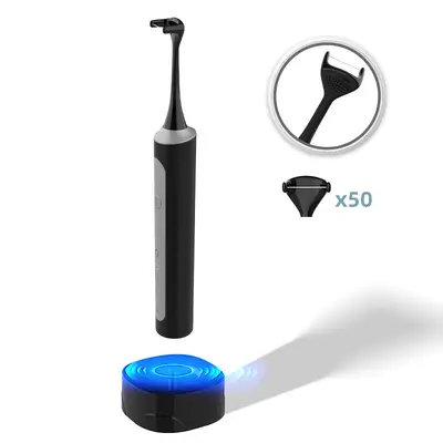 Electric Water Flosser with Wireless Charging, Multifunctional, Stain Removal - 8