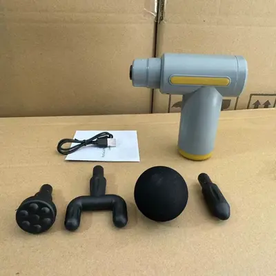 Mini Fascia Gun Muscle Relaxation Electric Massage Device Multifunctional Fitness Body Shaping Compact Neck Massage Gun for Men and Women - 9