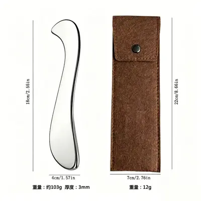 Fasya Bıçağı Seti S ve M Tipi Gua Sha Kürek - 10