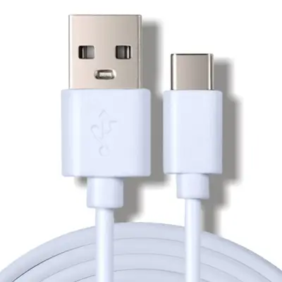 Dijital cihazlar, küçük fan, güzellik cihazı, tırnak lambası, Bluetooth kulaklık ve makine kablosu için C Tipi şarj kablosu.
