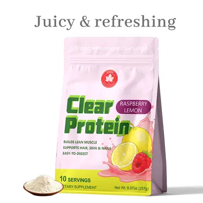 Wao Özel Biotinli Clear Protein Tozu Whey Protein Tozu ODM Hızlı Sevkiyat
