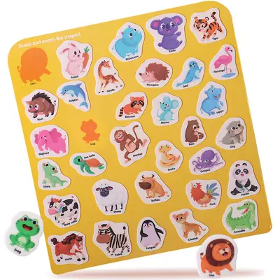 Handheld Jelly Sticker Book, Ages 2-6, Quiet Book - 5