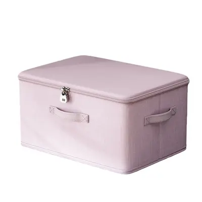 Verschließbare Kleidungsaufbewahrungsbox, extra groß, mit Reißverschluss, faltbar - 6