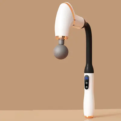 Curved Head Fascia Gun, Back Massager Low Noise - 7