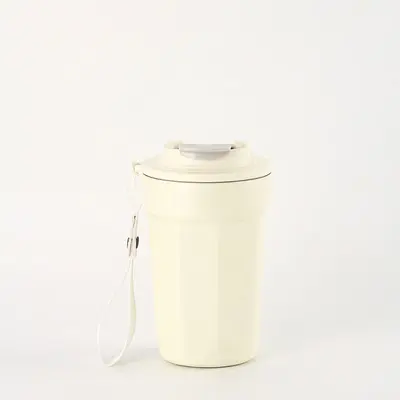 Edelstahl-Thermobecher 316, achteckig, Kaffee - 6