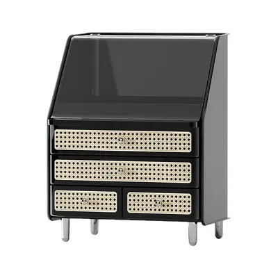Make-up-Aufbewahrungsbox mit Deckel staubdicht