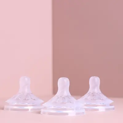 Silikon-Sauger 5,5 cm Weithals, Blütenform, kompatibel mit Avent