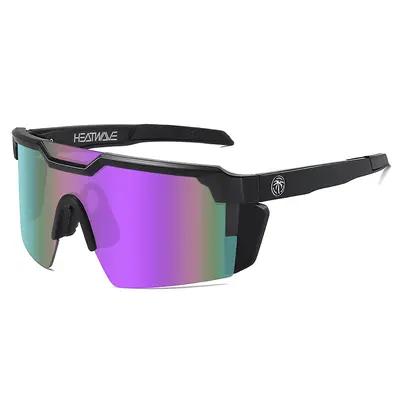 Heat Wave Cycling Sunglasses, Large Frame Eye Protection - 8