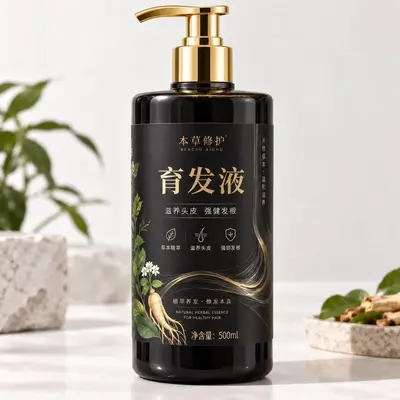 Heshouwu-Ginseng-Serum gegen Haarausfall, Kopfhaut-Pflegeessenz - 7