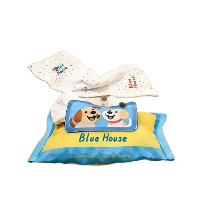 Dog Snuffle Treat Hide Toy, Tissue Box Design, Chew-Resistant
