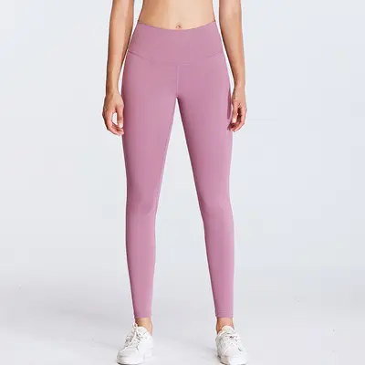 Yüksek Bel Yoga Pantolon Kadın, Elastik, Hızlı Kuruyan - 12
