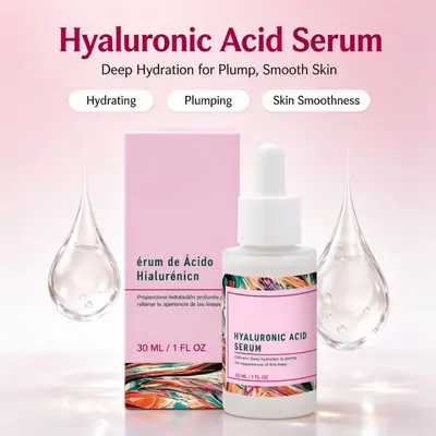 Hyaluronsäure Tiefenfeuchtigkeits-Serum auf Lager, Großhandelsquelle für grenzüberschreitenden E-Commerce, COA, MSDS und FDA-Dokumentation verfügbar