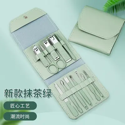 拓亚鸿不锈钢美甲工具套装指甲剪全套专业指甲刀修剪工具国货