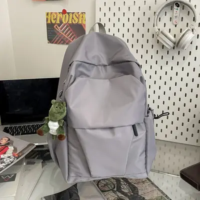 Men's Backpack, Large Capacity, for School and Travel with Laptop Compartment - 12