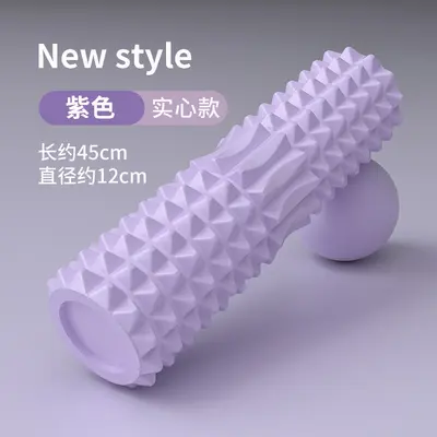 Crescent Foam Roller Yoga Column, Dual-Zone Massage Roller - 8