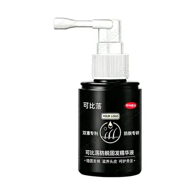 Kebiluo Adenosine Anti-Hair Loss Hair Growth Essence, укрепляет корни, делает волосы гуще, восстанавливает линию роста волос, Biota Leaf, быстрый рост волос