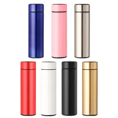 Mini thermos cup wholesale, smart temperature indicator, 316 stainless steel cup, compact and portable, 304 food grade insulated water cup - 6