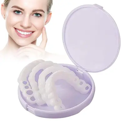 Simulated Teeth Cover for Upper and Lower Teeth, Whitening, Non-Perforated - 11