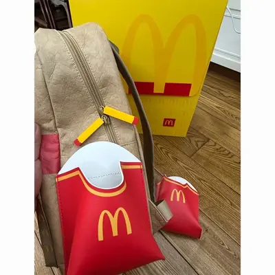McDonald's 2026 Pommes-Tag limitierter leichter Reise-Rucksack - 4