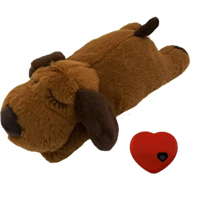Heartbeat Plush Sleep Toy for Dogs and Cats, Anxiety Relief - 10