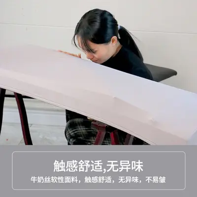 Guzheng elastik kapak Guqin kapak üst düzey modern basit müzik aleti süt ipek örtü bezi 163 evrensel guzheng toz geçirmez kumaş