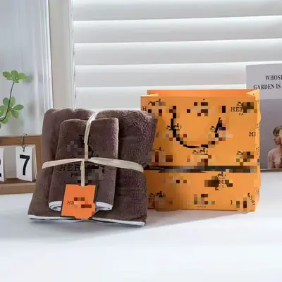 Banyo havlusu seti 2 parça, işlemeli plaj havlusu, ultra ince fiber