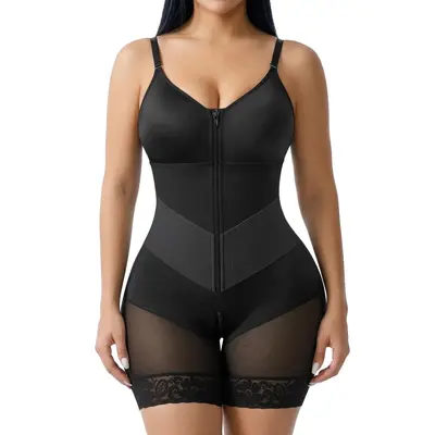 Shapewear-Body für Damen in Großen Größen mit Taillenformer und Po-Lifting