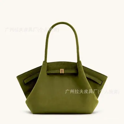 JW PEI Taschentrends Dumplings Bag Neue Kollektion Hana Herbst-Winter Wildleder Pendeltasche Einzelschulter Umhängetasche Handtasche Damenparka - 6