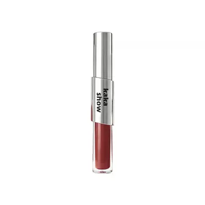Kakashow Dual-Head Powder-Effect Lip Glaze, Mirror Water Gloss