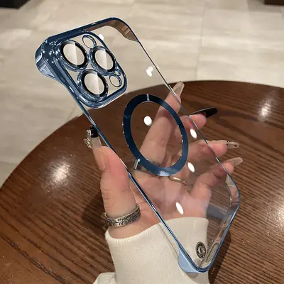 iPhone 17 MagSafe magnetic glass lens protector, frameless design - 11