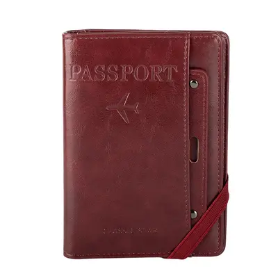 Multifunctional passport holder, travel document organizer - 9