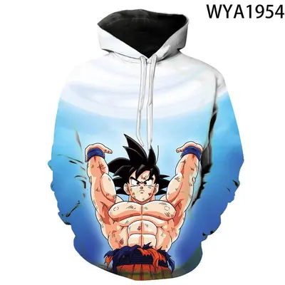 Dragon Ball 3D-Digitaldruck Unisex Kapuzenpullover Winter - 7