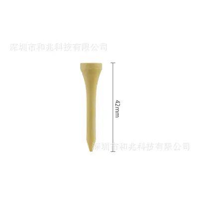 Renkli ahşap golf tee'leri, 4 farklı tip - 7