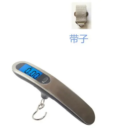 Portable Electronic Luggage Hanging Scale with Hook, 50 kg - 9