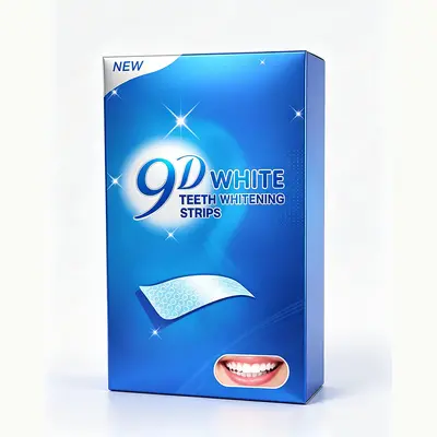 Classic Dry Teeth Whitening Strips, No Residue, Peroxide-Free (PAP) - 6