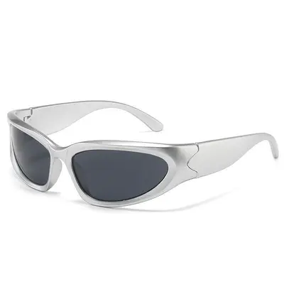 Y2K Pink-Purple Women's Sunglasses, Retro Style - 13