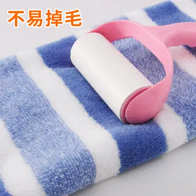 Coral Fleece Adult Bath Towel Set, Thick and Absorbent