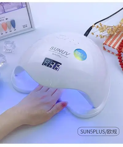 钰创合成sun5plus美甲灯SUNUV无痛光疗机开店烤灯指甲油胶烘干机 - 8