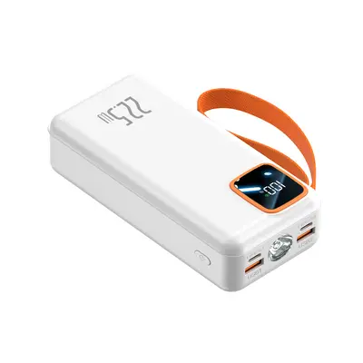 Apple uyumlu askılı flaş ışıkh çıkışta şarj cihazı yerleşik USB kablolu şarj taşınabilir pil hediye - 9