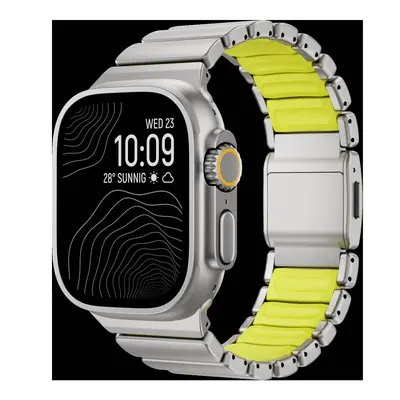 Titanium Magnetic Buckle Strap for Apple Watch S10, Ultra 3 Compatible - 11