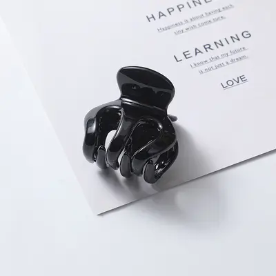 Plastic hair clips for bun hairstyles, high ponytail clips, large princess half-up hair clips, small clips for wholesale loose hair.