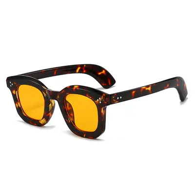 Square Frame Fashion Sunglasses, Unisex High-End Look - 8
