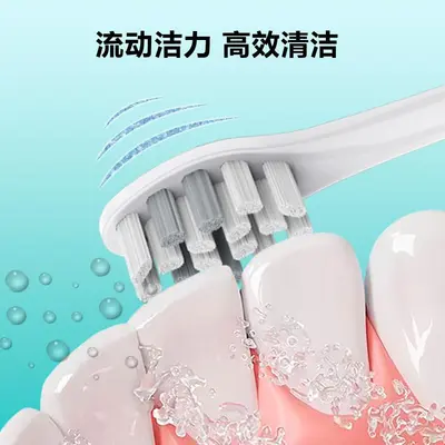 Replacement Medium Soft Brush Heads for Midea S1PX - 4