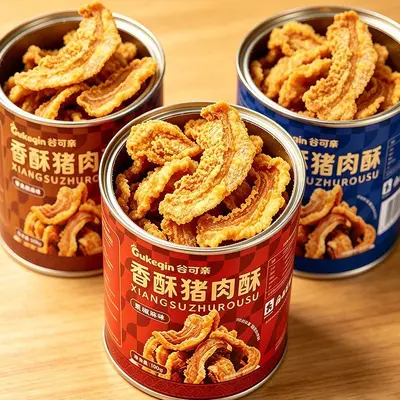 Qingdao-Style Crispy Pork Lard Crackling Snack