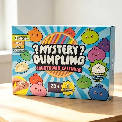 Fidget Squishy Weihnachts-Countdown-Kalender, Quetschspielzeug, Blindbox - 7