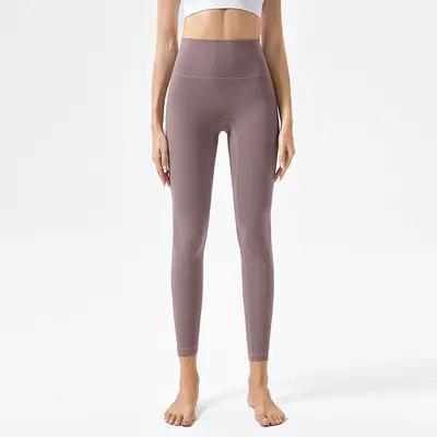Damen-Sporthose mit hohem Bund, extra weich, Po-Lifting, für Laufen und Yoga - 13