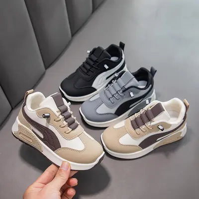 Jungen-Sportschuhe, weiche Sohle, rutschfest, leicht